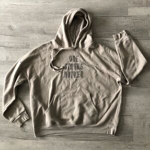 Scary Mommy: One Strong Mother  monochromatic hoodie